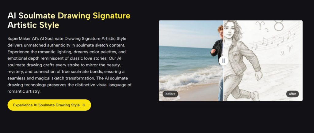 ai soulmate drawing signature free online